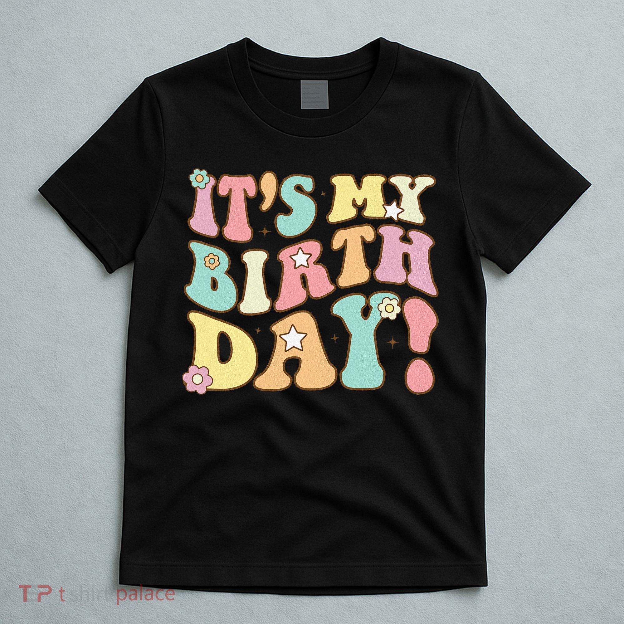 My Birthday Retro Groovy Birthday Ns T-Shirt