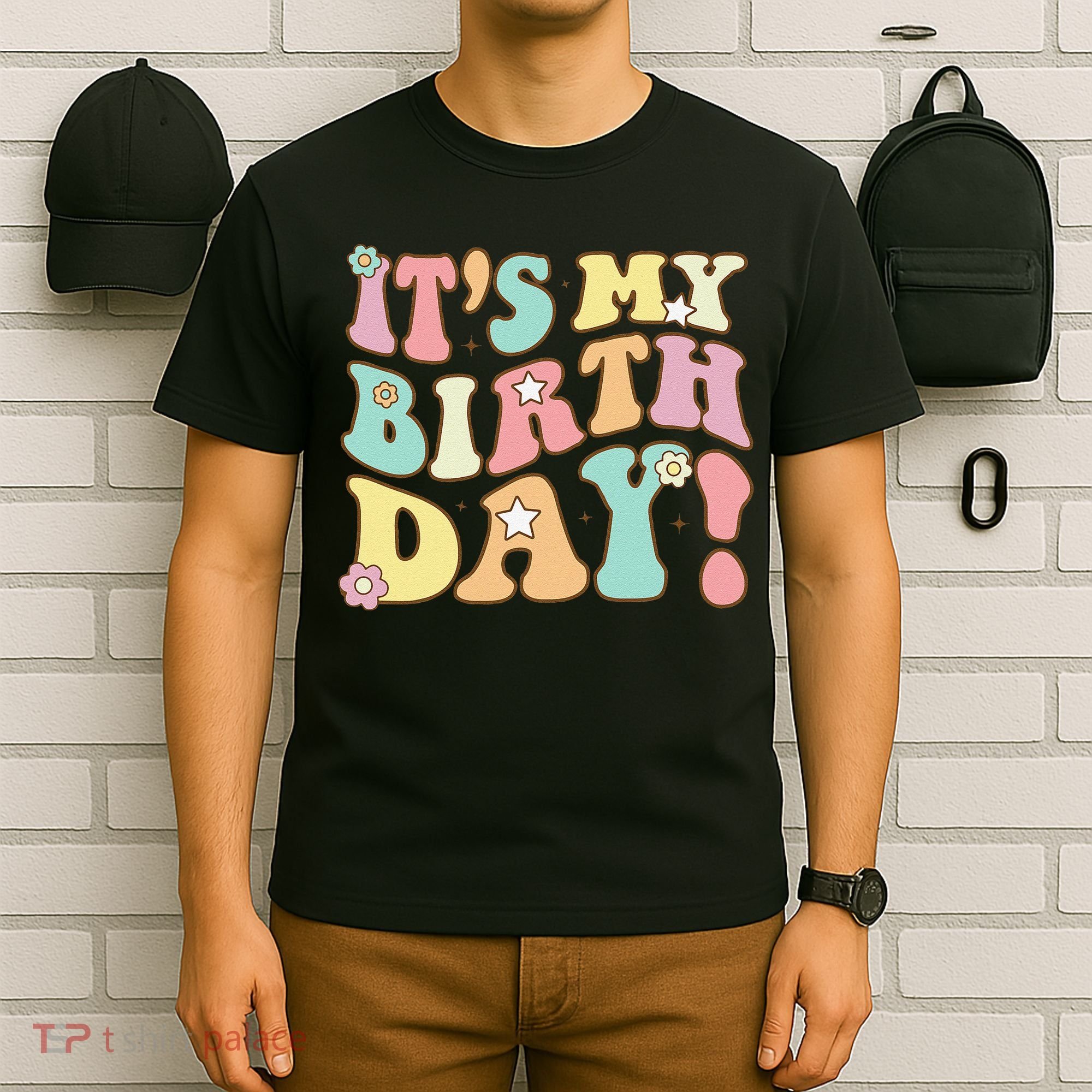 My Birthday Retro Groovy Birthday Ns T-Shirt