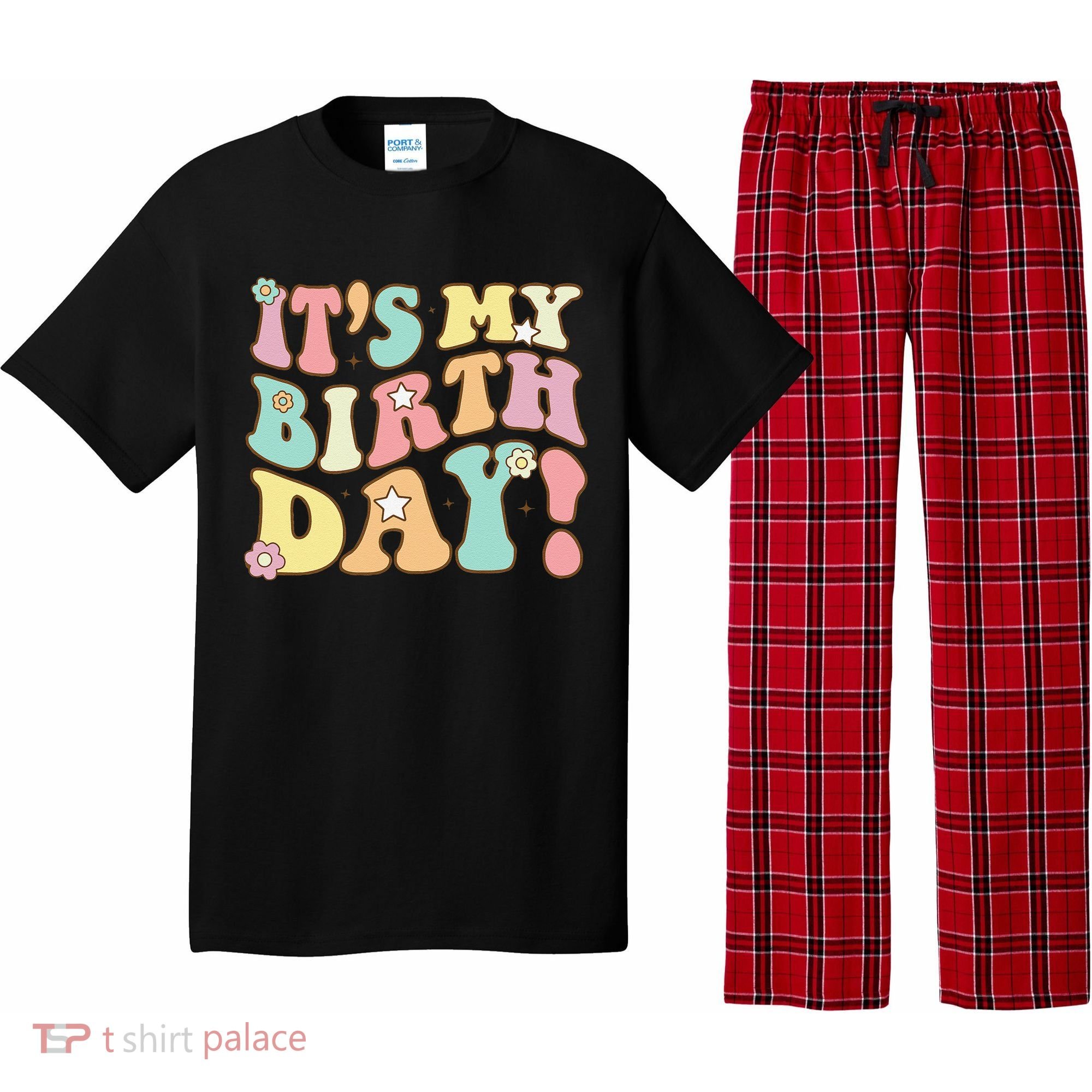 My Birthday Retro Groovy Birthday Ns Pajama Set
