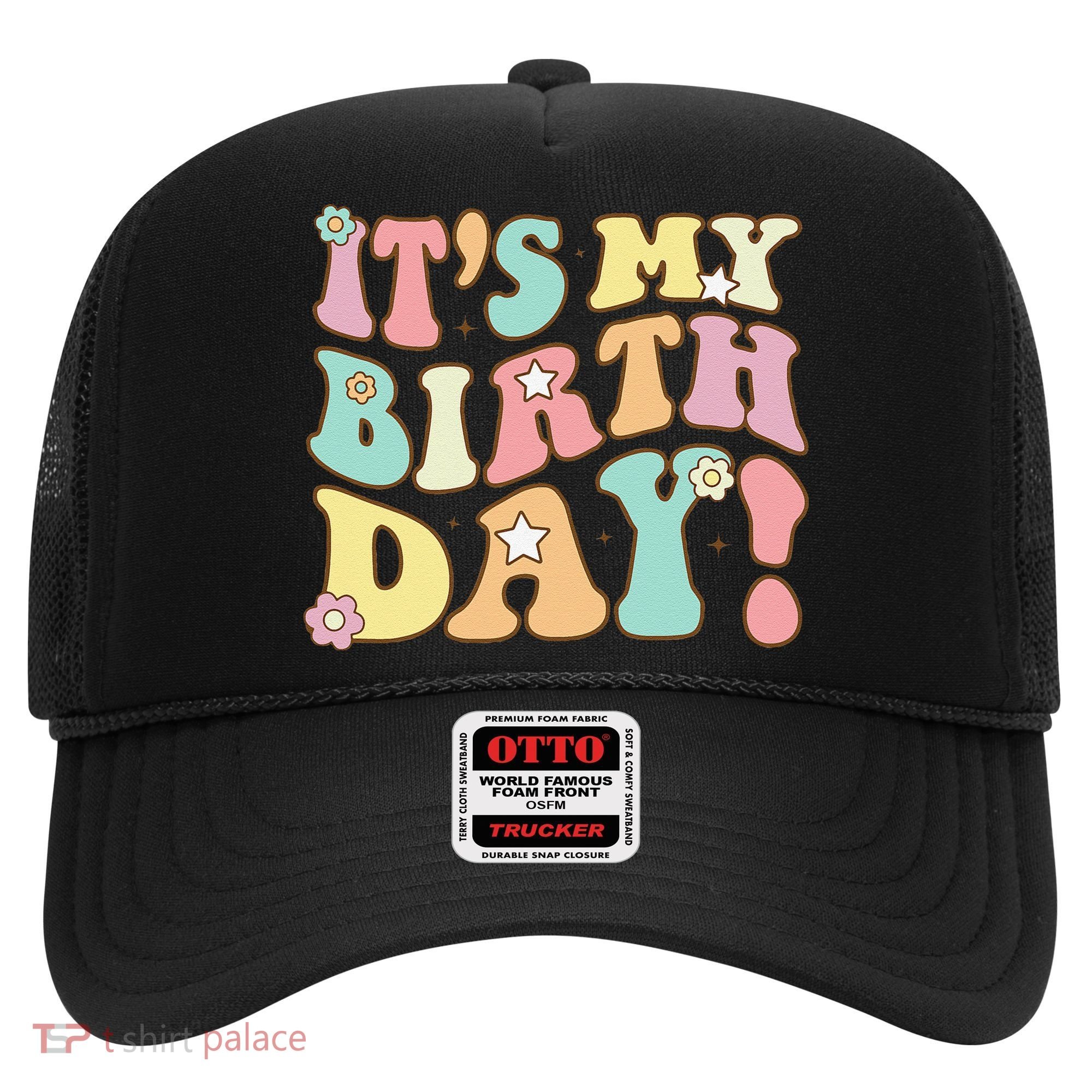 My Birthday Retro Groovy Birthday Ns Hat