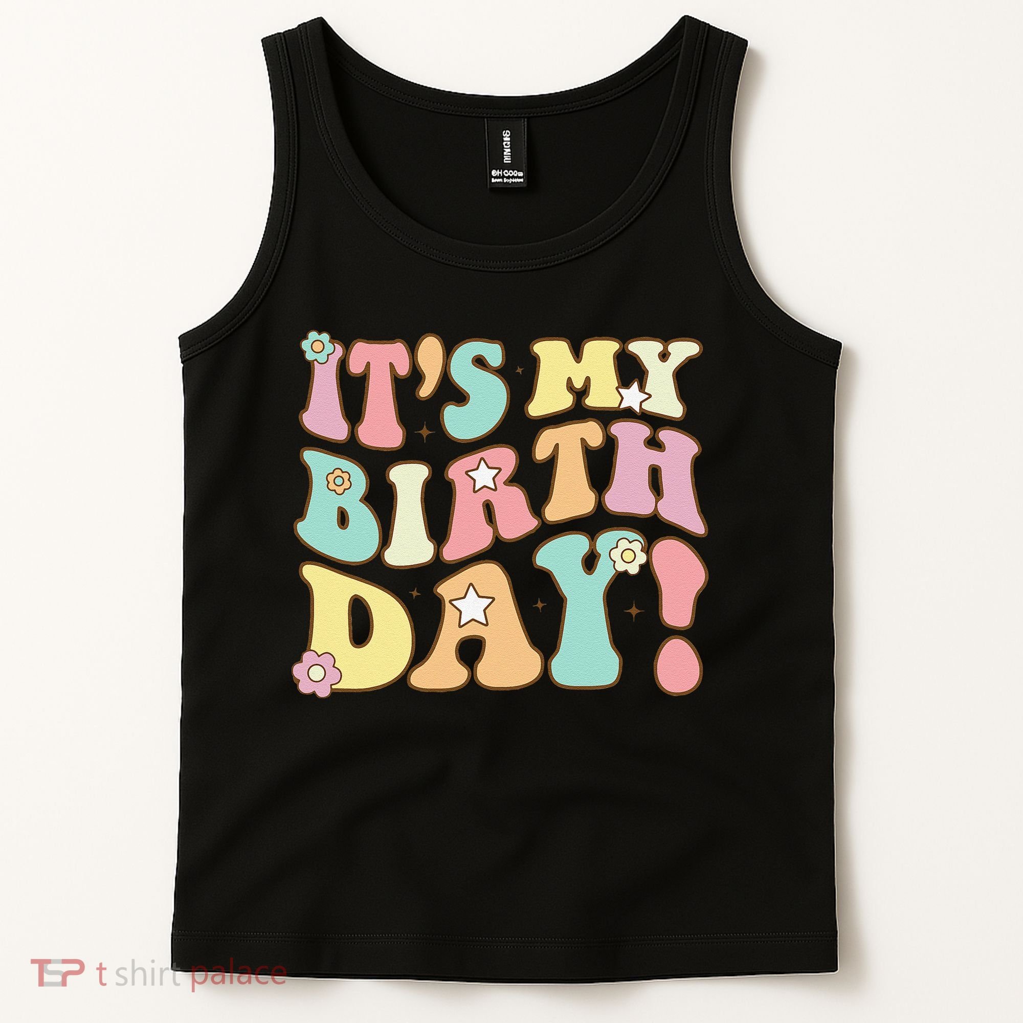 My Birthday Retro Groovy Birthday Ns Tank Top