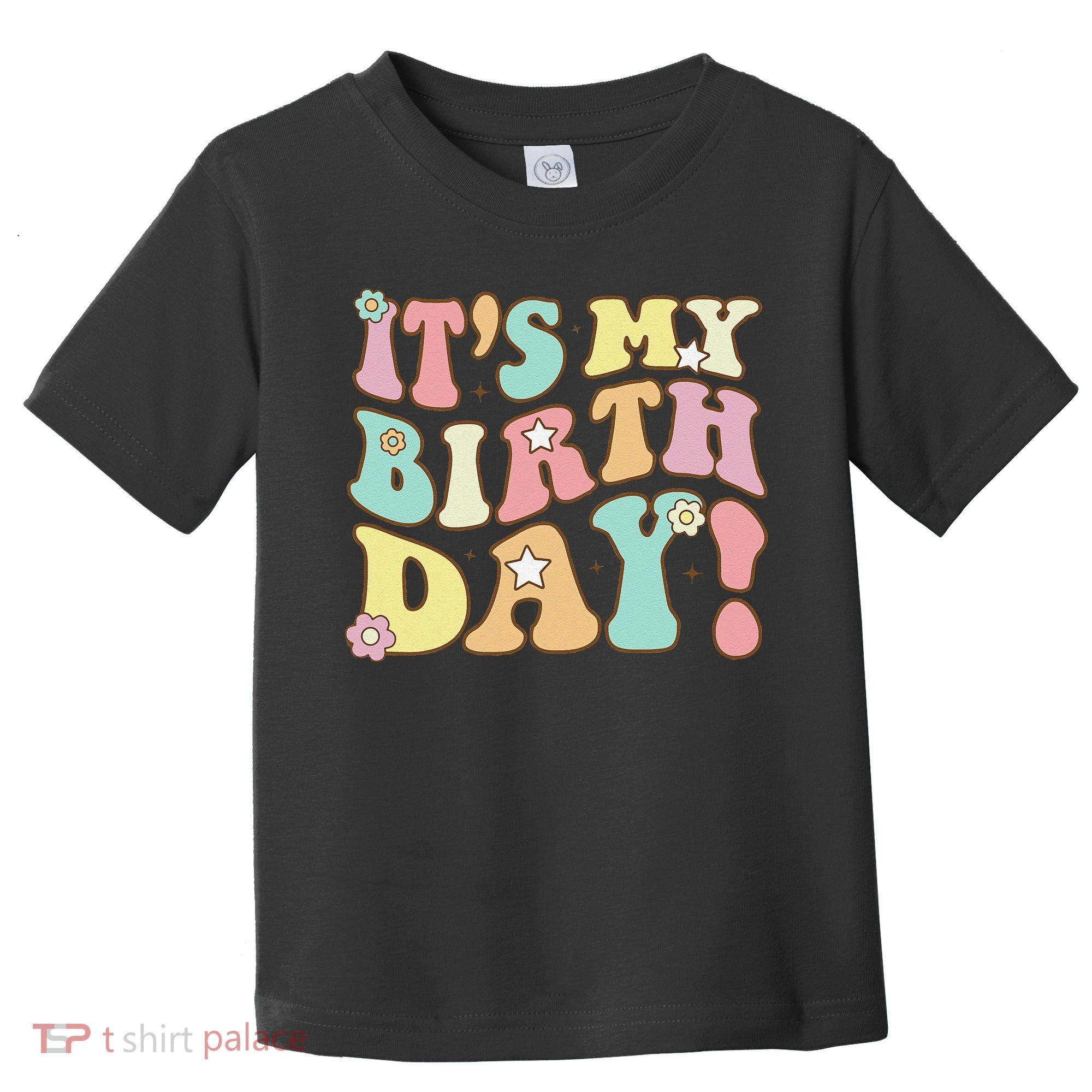 My Birthday Retro Groovy Birthday Ns Toddler T-Shirt