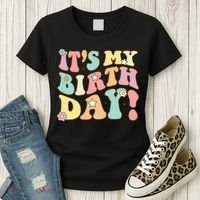 My Birthday Retro Groovy Birthday Ns Women's T-Shirt thumb 3