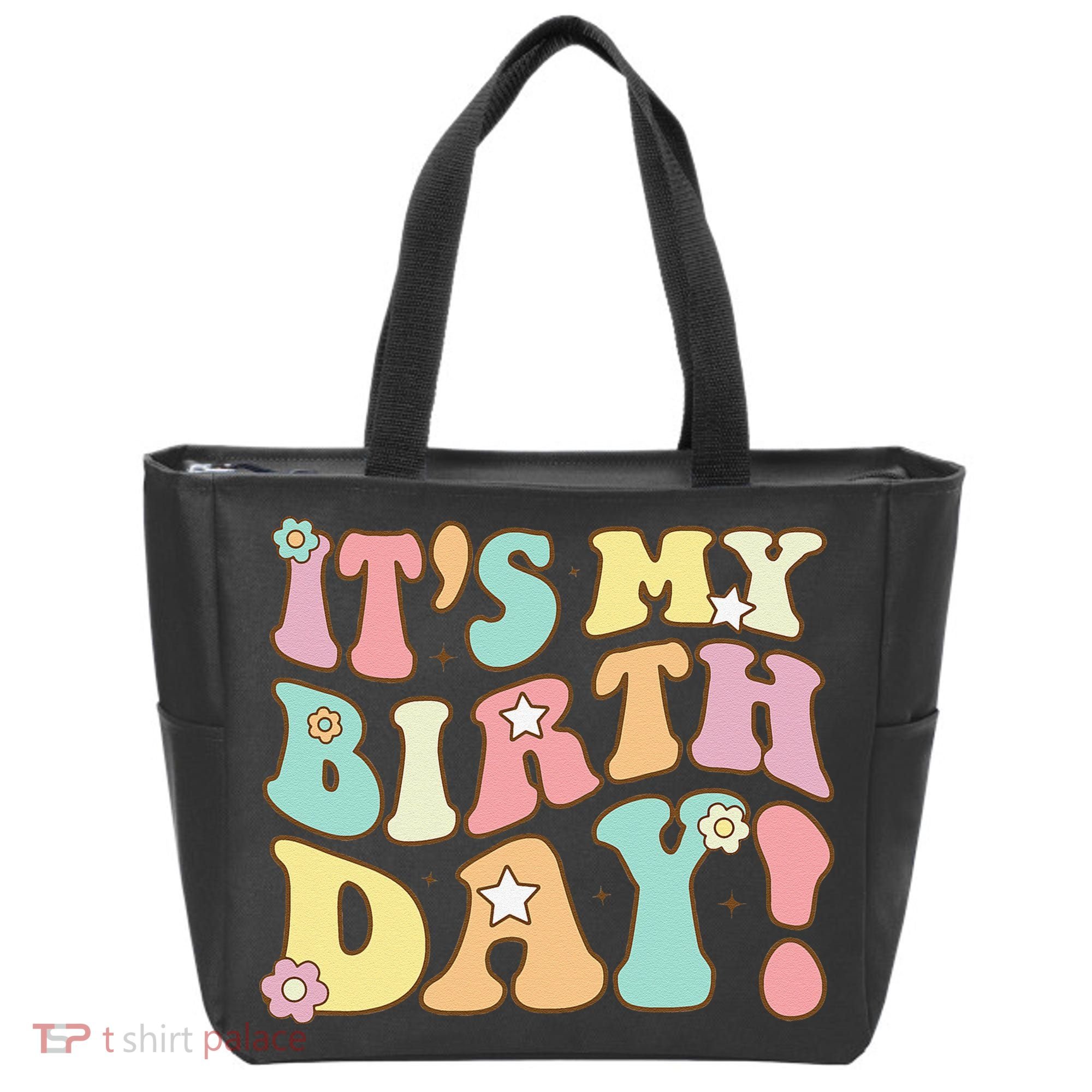 My Birthday Retro Groovy Birthday Ns Tote Bag