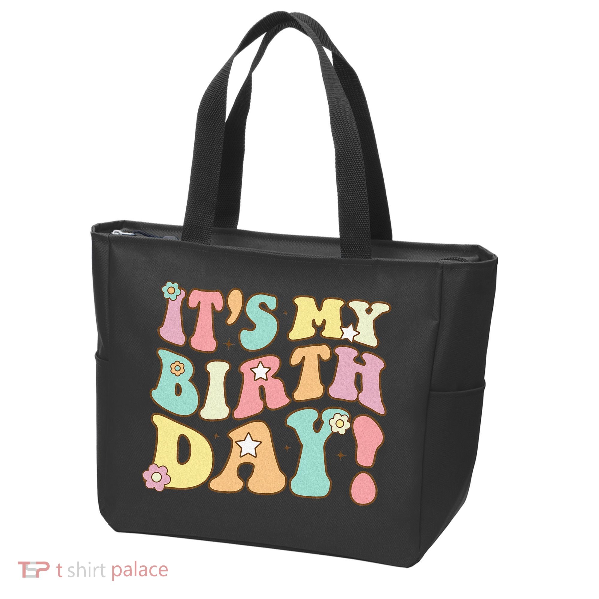 My Birthday Retro Groovy Birthday Ns Tote Bag
