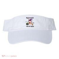 My Broomstick Runs On Coffee Gift Coffee Lover Halloween Meaningful Gift Visor thumb 0