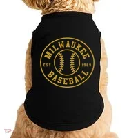 Milwaukee Baseball Seventh Inning Stretch Doggie Tank thumb 0