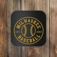 Milwaukee Baseball Seventh Inning Stretch Coaster thumb 0