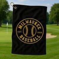 Milwaukee Baseball Seventh Inning Stretch Golf Towel thumb 1