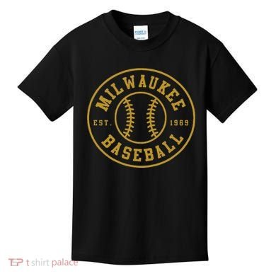 Milwaukee Baseball Seventh Inning Stretch Kids T-Shirt
