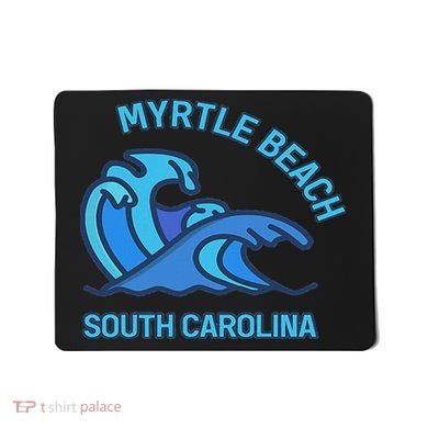 Myrtle Beach South Carolina Pocket Wave Souvenir Mousepad