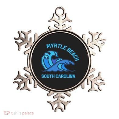 Myrtle Beach South Carolina Pocket Wave Souvenir Ornament