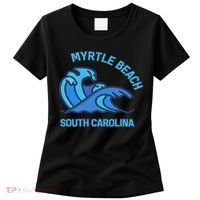Myrtle Beach South Carolina Pocket Wave Souvenir Women's T-Shirt thumb 0