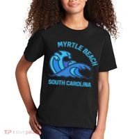 Myrtle Beach South Carolina Pocket Wave Souvenir Kids T-Shirt thumb 2
