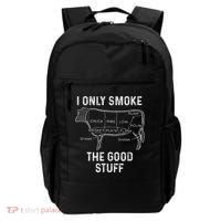 Mens BBQ Smoker For Men I Only Smoke The Good Stuff Backpack thumb 0