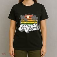 Myrtle Beach South Carolina Retro 70s Vintage Vacation T-Shirt thumb 4