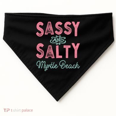Myrtle Beach Sc Gift USA-Made Doggie Bandana