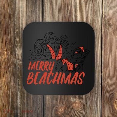 Merry Beachmas Santa Claus Vacation Coaster
