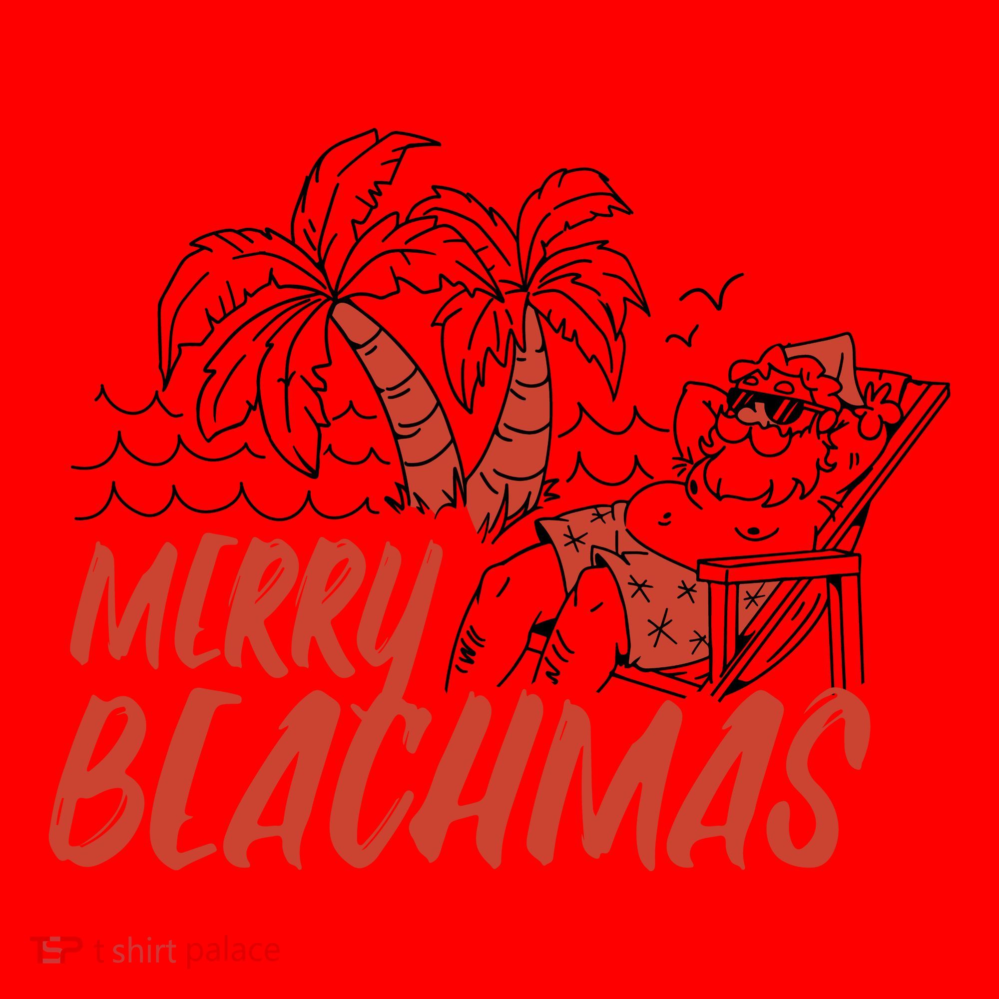 Merry Beachmas Santa Claus Vacation Santa Hat