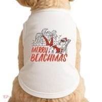 Merry Beachmas Santa Claus Vacation Doggie Tank thumb 0