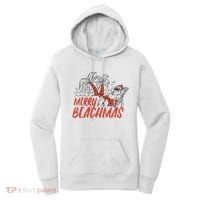 Merry Beachmas Santa Claus Vacation Women's Hoodie thumb 0