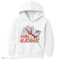 Merry Beachmas Santa Claus Vacation Kids Hoodie thumb 0