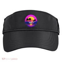 Miami Beach Sun Set Vibrant Adult Drive Performance Visor thumb 0
