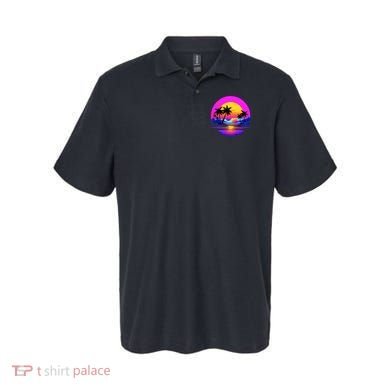 Miami Beach Sun Set Vibrant Polo