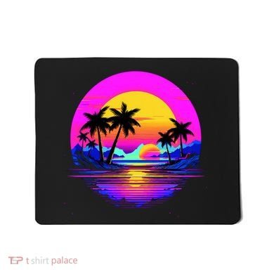 Miami Beach Sun Set Vibrant Mousepad