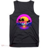 Miami Beach Sun Set Vibrant Tank Top thumb 0