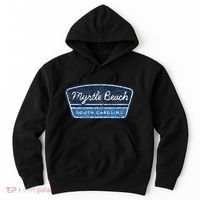 Myrtle Beach South Carolina Retro Throwback Souvenir Hoodie thumb 0