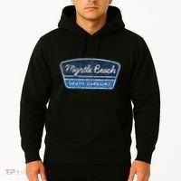 Myrtle Beach South Carolina Retro Throwback Souvenir Hoodie thumb 2