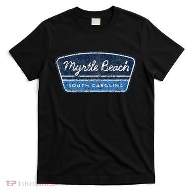 Myrtle Beach South Carolina Retro Throwback Souvenir T-Shirt