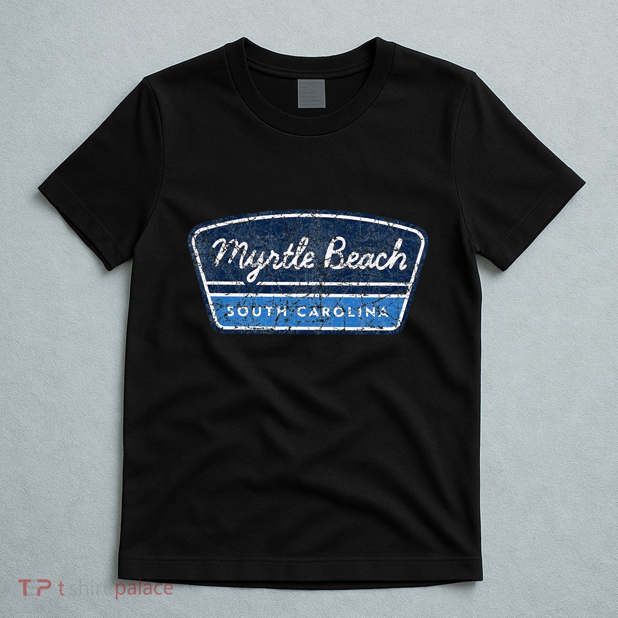 Myrtle Beach South Carolina Retro Throwback Souvenir T-Shirt