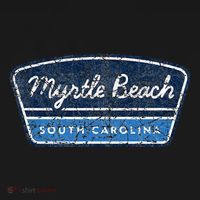 Myrtle Beach South Carolina Retro Throwback Souvenir T-Shirt thumb 7