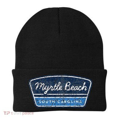 Myrtle Beach South Carolina Retro Throwback Souvenir Beanie