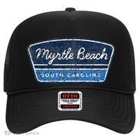 Myrtle Beach South Carolina Retro Throwback Souvenir Hat thumb 0