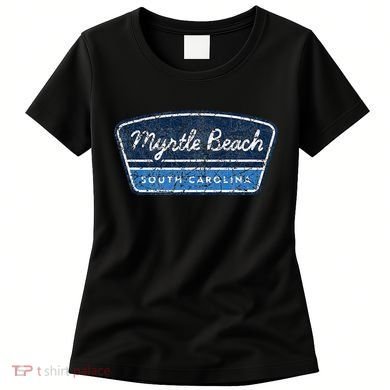 Myrtle Beach South Carolina Retro Throwback Souvenir Women's T-Shirt