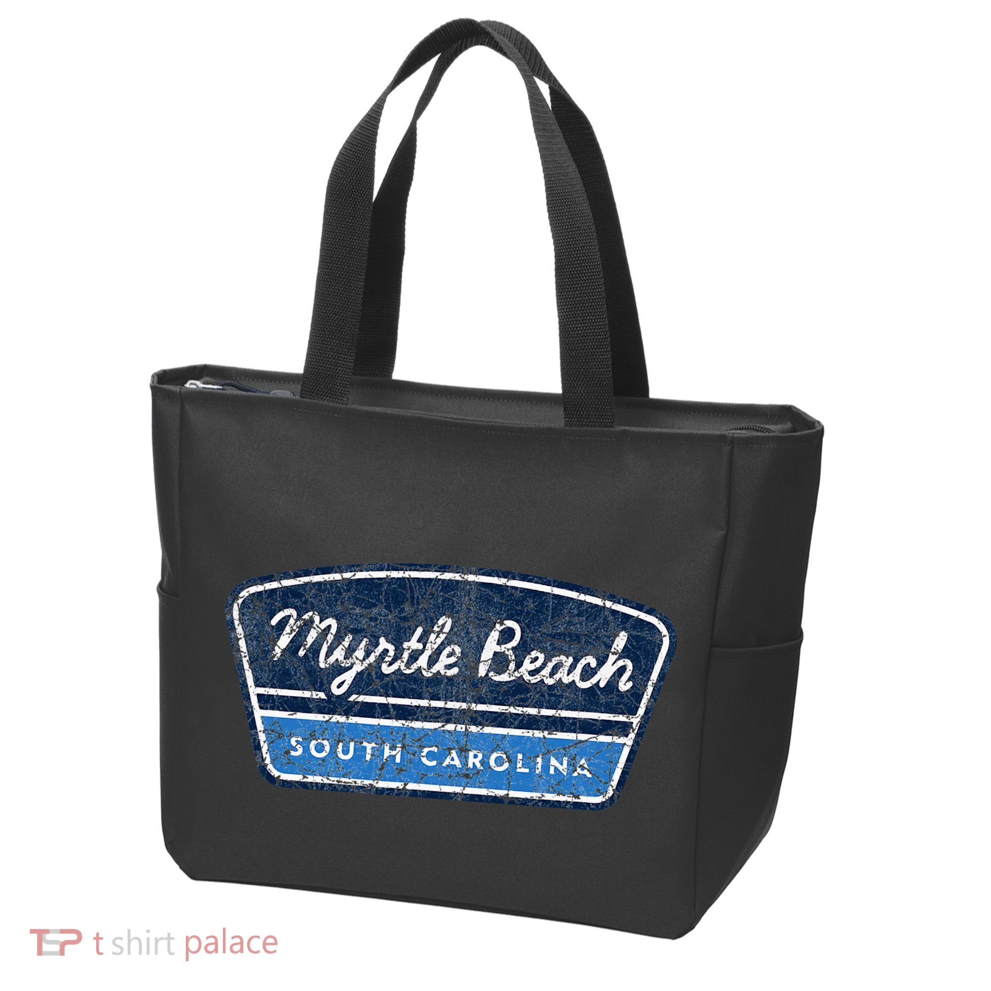 Myrtle Beach South Carolina Retro Throwback Souvenir Tote Bag
