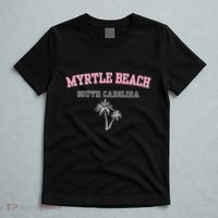 Myrtle Beach South Carolina Souvenir Palm Tree Holiday T-Shirt thumb 5