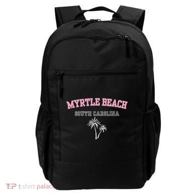 Myrtle Beach South Carolina Souvenir Palm Tree Holiday Backpack