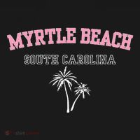 Myrtle Beach South Carolina Souvenir Palm Tree Holiday Bucket Hat thumb 4