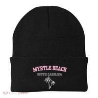 Myrtle Beach South Carolina Souvenir Palm Tree Holiday Beanie thumb 0