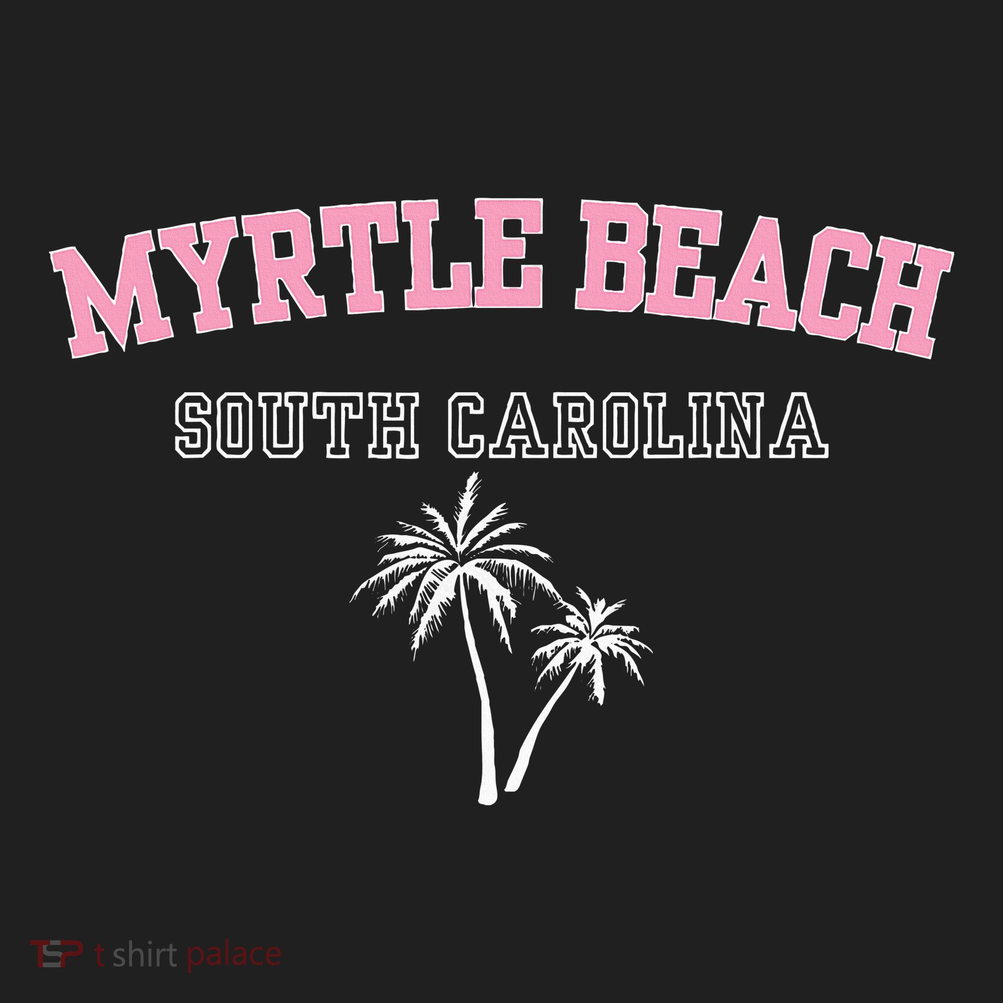 Myrtle Beach South Carolina Souvenir Palm Tree Holiday Beanie