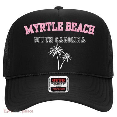 Myrtle Beach South Carolina Souvenir Palm Tree Holiday Hat