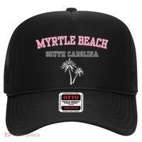 Myrtle Beach South Carolina Souvenir Palm Tree Holiday Hat thumb 0