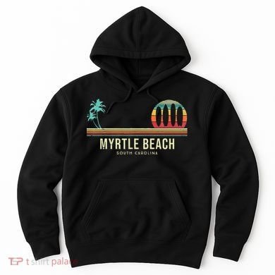 Myrtle Beach Summer Surf Hoodie