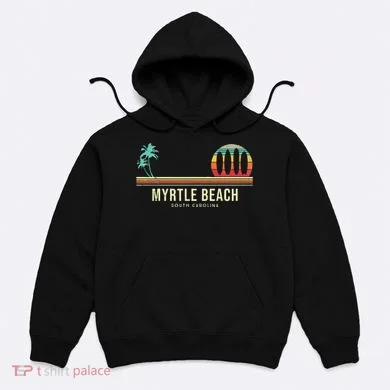 Myrtle Beach Summer Surf Hoodie
