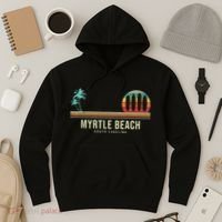 Myrtle Beach Summer Surf Hoodie thumb 3