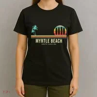 Myrtle Beach Summer Surf T-Shirt thumb 4